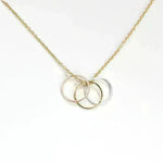 Circle necklace - EX-STOCK CANADA