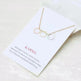 Circle necklace - EX-STOCK CANADA