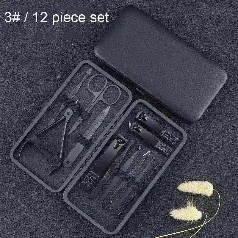 Classic Stainless Steel Nail Clipper Tool Set - EX-STOCK CANADA