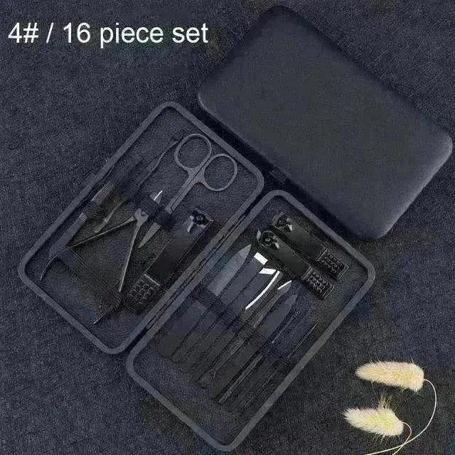 Classic Stainless Steel Nail Clipper Tool Set - EX-STOCK CANADA
