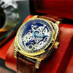 Classy Men's Double-sided Tourbillon Mechanical Watch Luminous - EX-STOCK CANADA