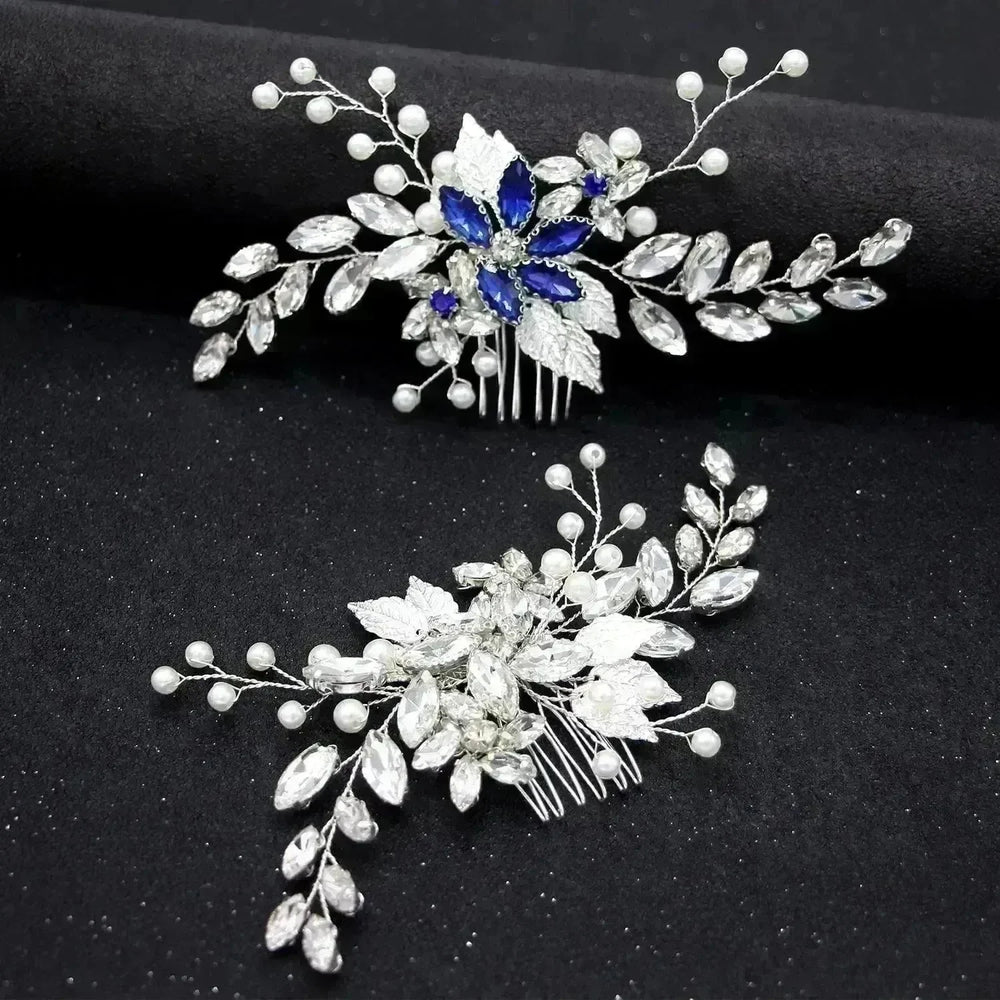 Classy Women Crystal Bridal Hair Piece Wedding Hair Accessories Bridal Hair Vine Bridal Hair Clip Wedding Headpiece Wedding Hair Piece Bridal Hair Pieces - EX-STOCK CANADA
