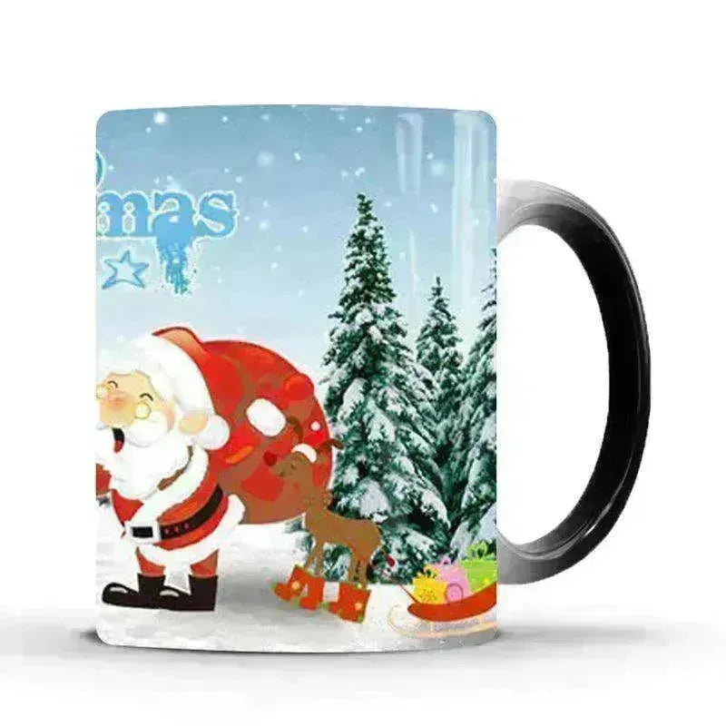 Color Change Christmas Mug Heat Sensitive Cup - EX-STOCK CANADA