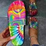 Color Printing Plus Size Slippers Women Platform Sandals And Slippers Beach Shoes Women - EX-STOCK CANADA