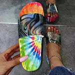 Color Printing Plus Size Slippers Women Platform Sandals And Slippers Beach Shoes Women - EX-STOCK CANADA