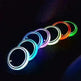 Colorful LED Coaster: Solar & USB Charging - EX-STOCK CANADA