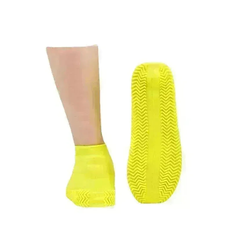 colorful Portable Silicone Waterproof Non-slip Shoe Cover - EX-STOCK CANADA