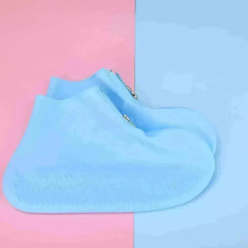 colorful Portable Silicone Waterproof Non-slip Shoe Cover - EX-STOCK CANADA