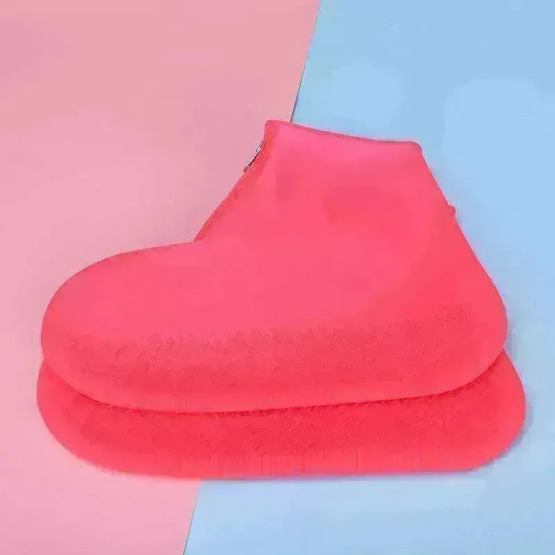 colorful Portable Silicone Waterproof Non-slip Shoe Cover - EX-STOCK CANADA