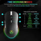 Colorful RGB Breathing Light Gaming Silent Gaming Mouse - EX-STOCK CANADA