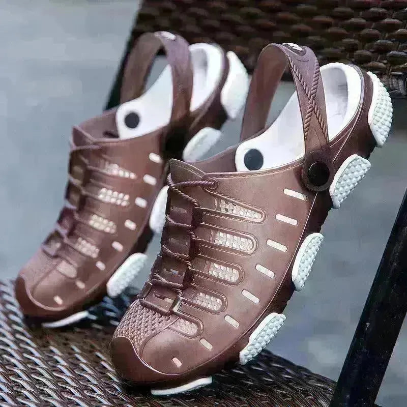 Comfortable Two-wear Beach Shoes With Holes - EX-STOCK CANADA
