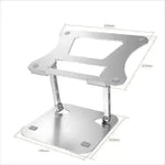 Computer Stand Laptop Aluminum Alloy Desktop Folding Portable Storage Base Can Lift Radiator - EX-STOCK CANADA