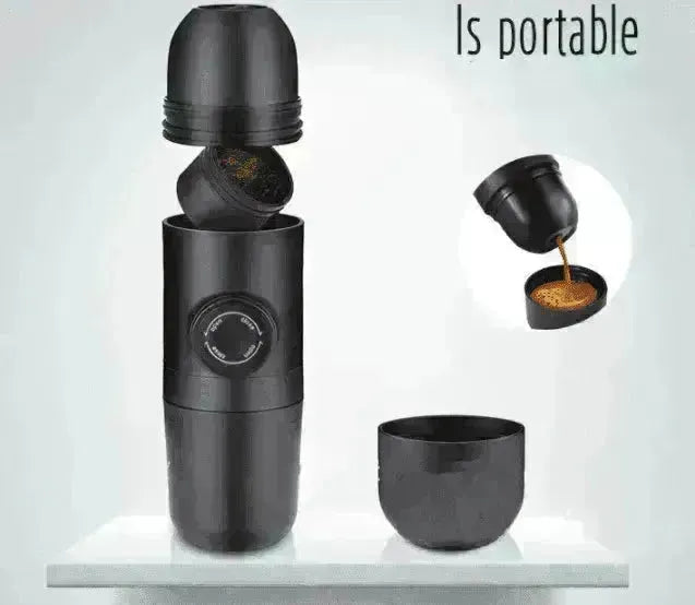 Condensed portable mini coffee machine - EX-STOCK CANADA