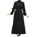 Conservative Hijab Abaya Dress for Arab Dubai Turkey Middle Eastern Women - EX-STOCK CANADA