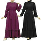 Conservative Hijab Abaya Dress for Arab Dubai Turkey Middle Eastern Women - EX-STOCK CANADA