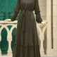 Conservative Hijab Abaya Dress for Arab Dubai Turkey Middle Eastern Women - EX-STOCK CANADA