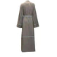 Contrast Striped Cardigan Arab Robe - EX-STOCK CANADA