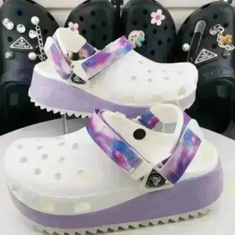 Cool Walking Shoes With Thick Soles And High Heels - EX-STOCK CANADA