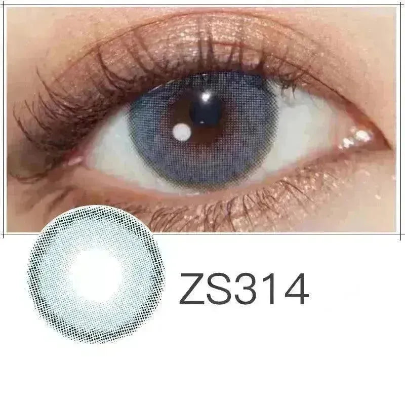 Corvelle Color Contact Lenses Yearly throw Beauty Pupil Eye Contact eye and Contact lens care Solution - EX-STOCK CANADA