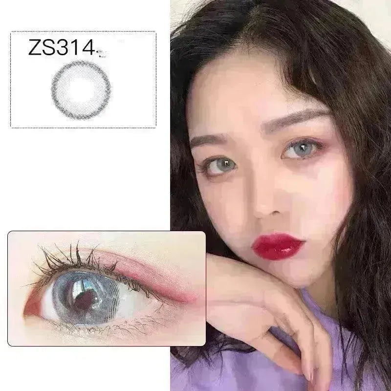 Corvelle Color Contact Lenses Yearly throw Beauty Pupil Eye Contact eye and Contact lens care Solution - EX-STOCK CANADA