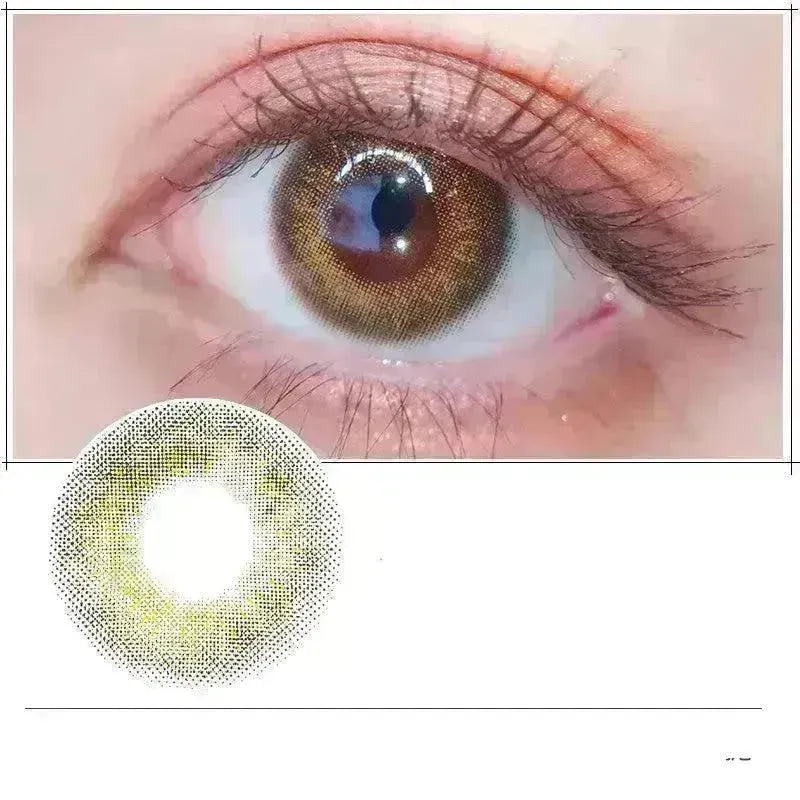 Corvelle Color Contact Lenses Yearly throw Beauty Pupil Eye Contact eye and Contact lens care Solution - EX-STOCK CANADA