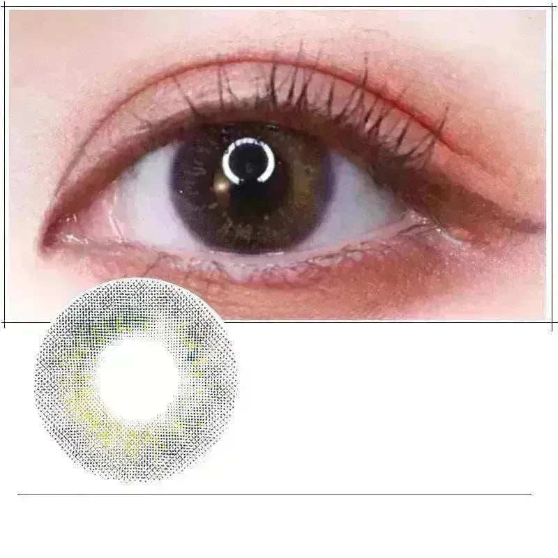 Corvelle Color Contact Lenses Yearly throw Beauty Pupil Eye Contact eye and Contact lens care Solution - EX-STOCK CANADA