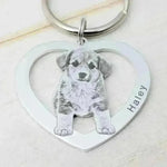 Costumed Picture Pet Memo Keyring Keychain - EX-STOCK CANADA