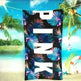 Cotton adult male summer thin towel swimming beach towel - EX-STOCK CANADA