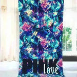 Cotton adult male summer thin towel swimming beach towel - EX-STOCK CANADA