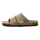 Couple Beach Wear Leather Surface Cork Sandals - EX-STOCK CANADA