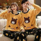 Couples Warm And Velvet Thickened Flannel Home Service Pajamas Set - EX-STOCK CANADA