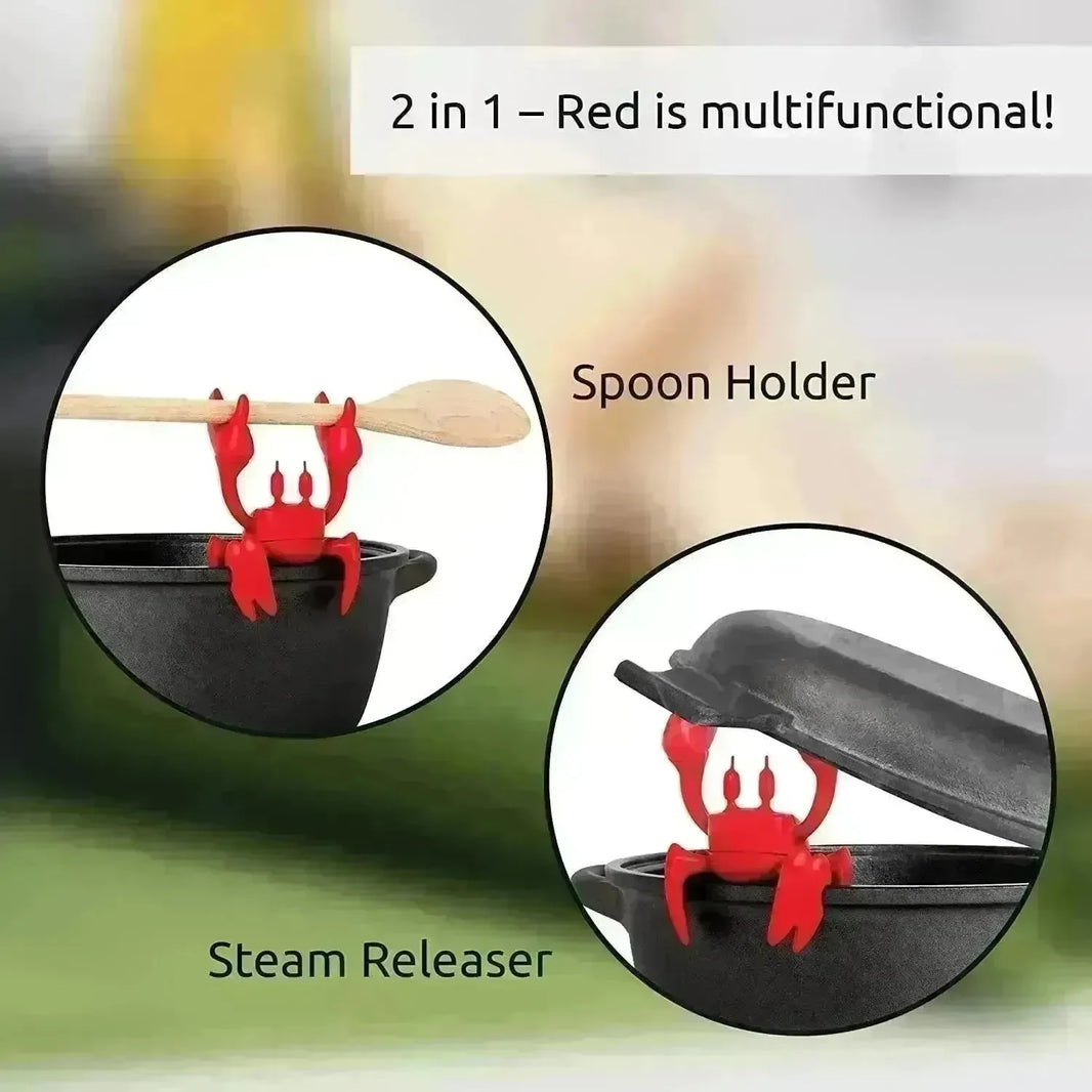 Crab Pot Side Clip Silicone Tableware Stand - EX-STOCK CANADA