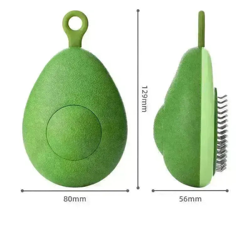 Creative Cat Grooming Comb Portable Massage Brush One-Button Remove Floating Hair Scraper Cats Dogs Pet Self Cleaning Tool Accessories - EX-STOCK CANADA