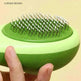 Creative Cat Grooming Comb Portable Massage Brush One-Button Remove Floating Hair Scraper Cats Dogs Pet Self Cleaning Tool Accessories - EX-STOCK CANADA