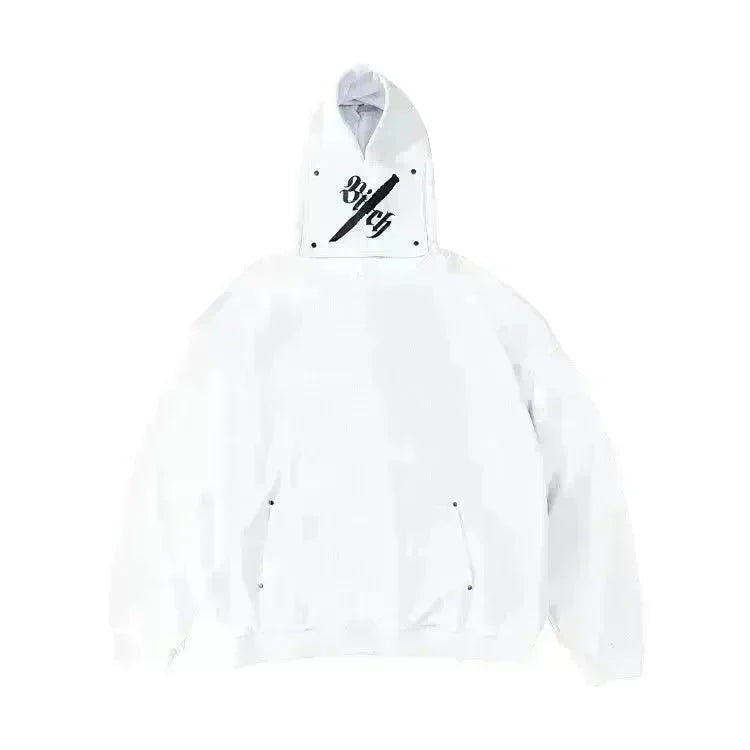 Creative Detachable High Neck Loose Hooded Men's Sweater - EX-STOCK CANADA