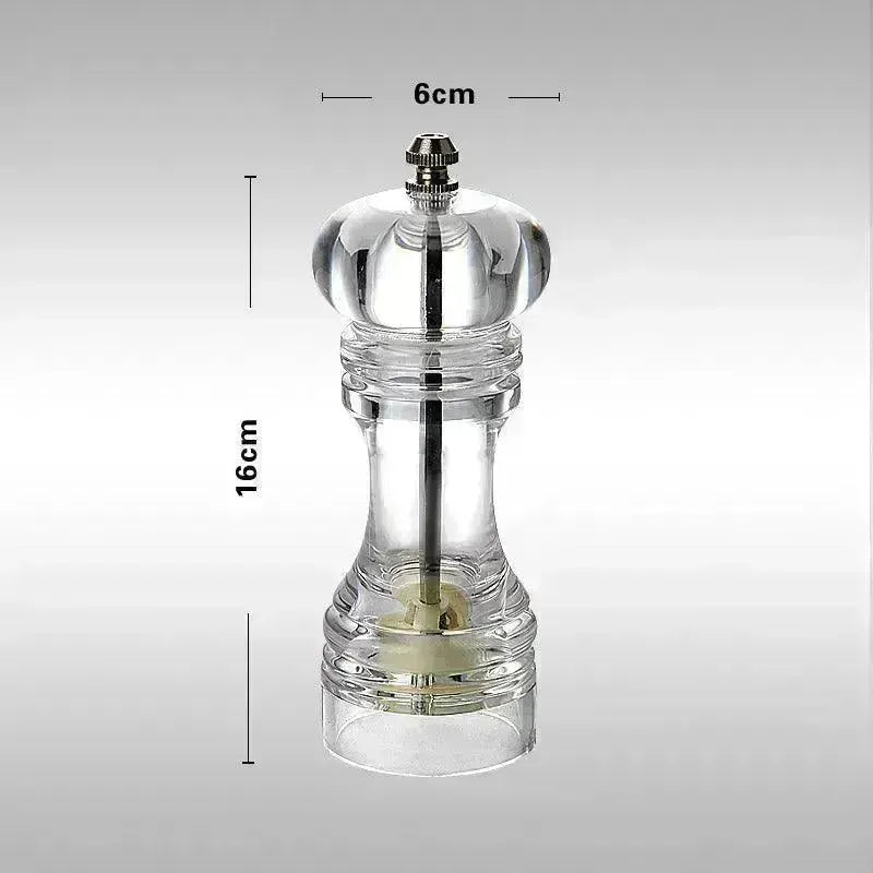 Creative kitchen appliances hand glass grinder with pepper mill - EX-STOCK CANADA