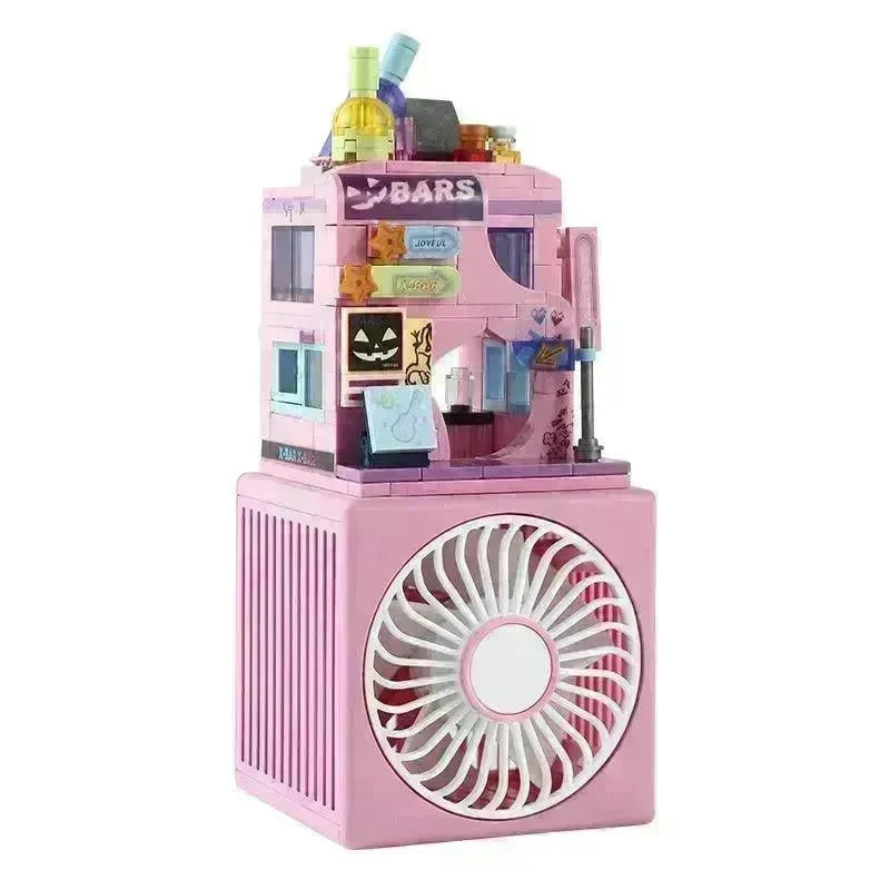 Creative Little Fan Street View Building Blocks Toy - EX-STOCK CANADA