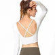 Cross back gym shirt - EX-STOCK CANADA