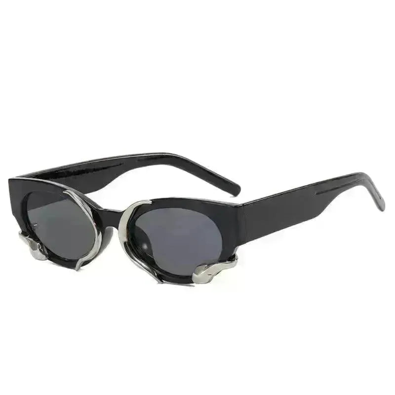 Cross-border European And American Retro Spirit Snake Cats' Eye Sunglasses - EX-STOCK CANADA