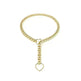 Cuban Adjustable Heart Shaped Necklace - EX-STOCK CANADA