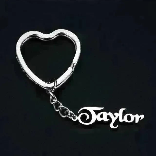 Custom Name Keychains Personalized Monogram Initial Key Chain With Name Engraved Letter for Women Men Jewelry Bag Charm - EX-STOCK CANADA
