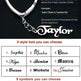 Custom Name Keychains Personalized Monogram Initial Key Chain With Name Engraved Letter for Women Men Jewelry Bag Charm - EX-STOCK CANADA