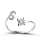 Customizable 26-Letter Ring: Fashionable & Elegant Jewelry - EX-STOCK CANADA