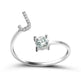 Customizable 26-Letter Ring: Fashionable & Elegant Jewelry - EX-STOCK CANADA