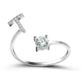 Customizable 26-Letter Ring: Fashionable & Elegant Jewelry - EX-STOCK CANADA