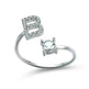 Customizable 26-Letter Ring: Fashionable & Elegant Jewelry - EX-STOCK CANADA