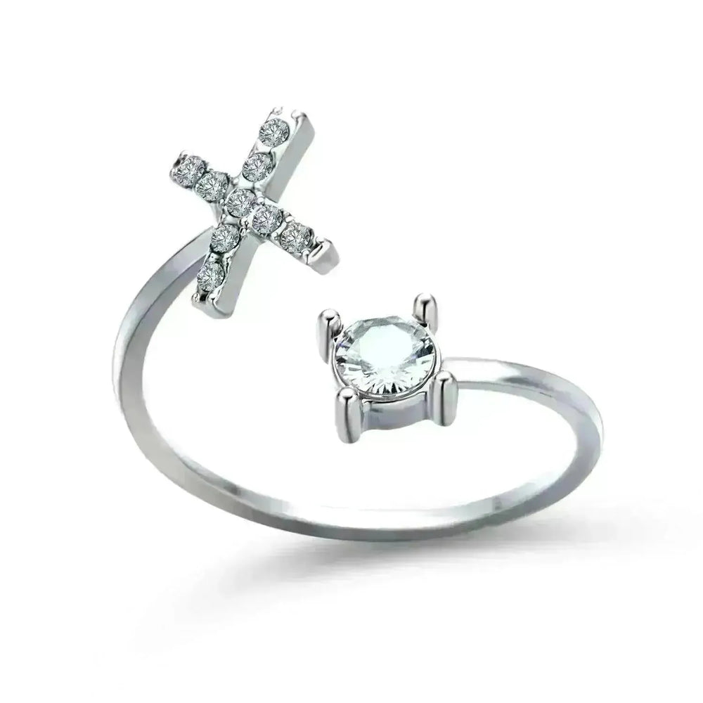 Customizable 26-Letter Ring: Fashionable & Elegant Jewelry - EX-STOCK CANADA