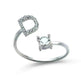 Customizable 26-Letter Ring: Fashionable & Elegant Jewelry - EX-STOCK CANADA