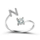 Customizable 26-Letter Ring: Fashionable & Elegant Jewelry - EX-STOCK CANADA