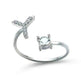 Customizable 26-Letter Ring: Fashionable & Elegant Jewelry - EX-STOCK CANADA